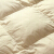 芳華家紡の羽毛布団全綿の白アヒの綿毛を芯に固めた厚い保温性の羽毛布団を送る。