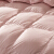 ダウンジャ90%の白アヒル羽毛布団柔らからかと厚みのある保温羽毛布団秋冬は芯綿防羽ピンク子供学生150*210 cmで900グラム充填されます。