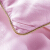 南極人100%桑蚕糸は春秋冬布団で芯夏冷温度に調節されます。布团子母はピンクの総重量8斤200*230 cmです。
