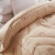 梦糸雨家纺全棉ラクダ毛は冬に厚いラクダ毛団に芯から保温されます。シング秋冬学生布団は200*230 cm-3 kgです。